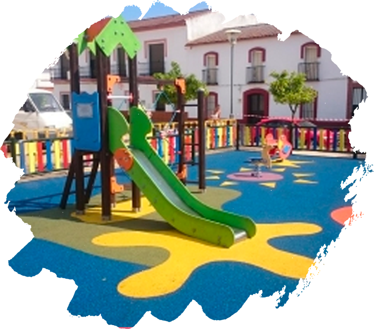 Parque Infantil con Accesorios Y Mobiliario para Parques Infantiles